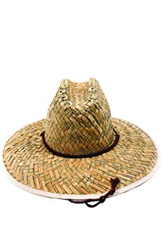 EASY GARDENER MS0003 Flat Weave Men's Straw Hat