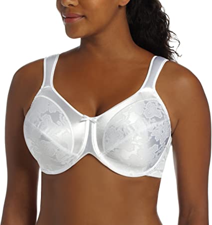 Bali Women's Satin Tracings Minimizer Underwire Bra