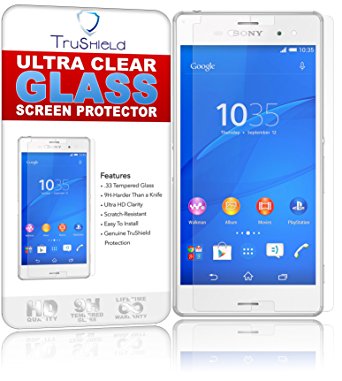 Sony Xperia Z3 Screen Protector - Tempered Glass Screen Protector - by TruShield