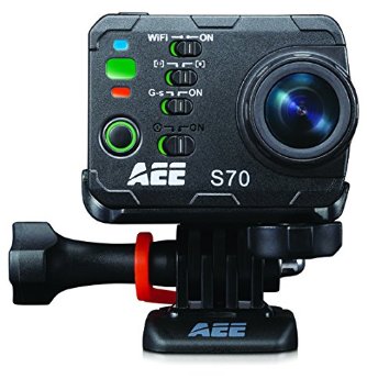 AEE Technology S70 S70AEE Waterproof Video Camera with 10x Digital Zoom with 2-Inch LCD (Black)