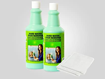BIO-CLEAN 20 oz. Hard Water Stain Remover combo PLUS Magic Cloth
