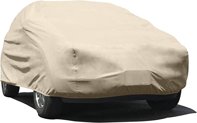 Budge Protector IV SUV Cover, 4 Layer Reliable Weather Protection, Waterproof, Dustproof, UV Treated SUV Cover Fits SUVs up to 210"