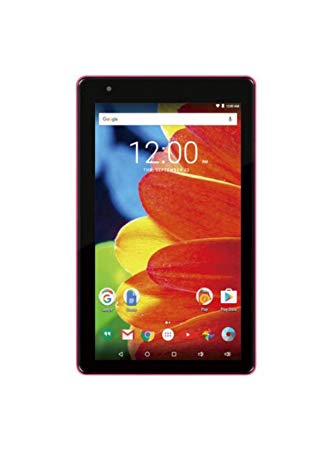 2016 Newest Premium High Performance RCA Voyager 7" 16GB Touchscreen Tablet Computer Quad-Core 1.2Ghz Processor 1G Memory 16GB Hard Drive Webcam Wifi Bluetooth Android 6.0-Pink