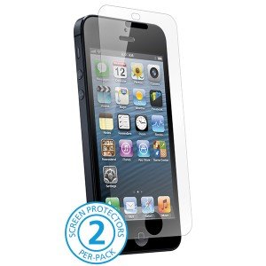 BodyGuardz - UltraTough Clear ScreenGuardz, Crystal Clear Anti-Microbial Screen Protection for iPhone 5/5C/5S/SE