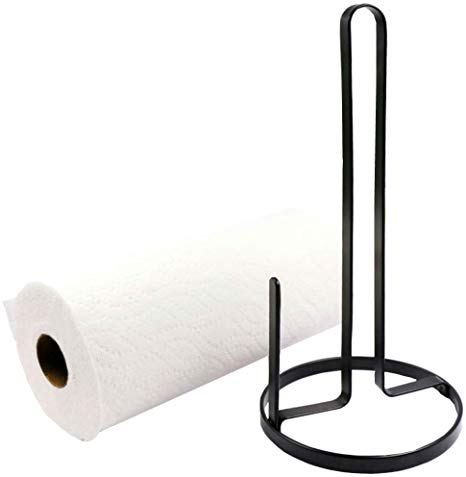 Neat-O Paper Towel Roll Holder Stand, Black