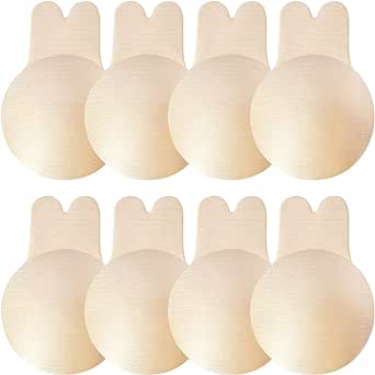 Adhesive Bra Sticky Bra 4 Pair Push Up Sticky Boobs for Backless Strapless Dress