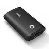 Anker 2nd Gen Astro2 9600mAh 2-Port 3A Portable Charger External Battery Power Bank with PowerIQ Technology for iPhone iPad Samsung Nexus and More Black