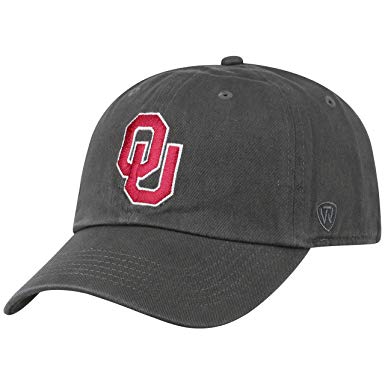 Top of the World NCAA Men's Hat Adjustable Relaxed Fit Charcoal Icon