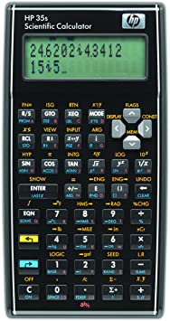 HP 35S/B12 Scientific Calculator, Black