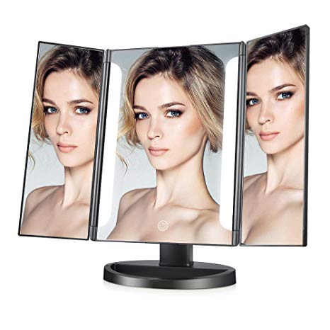 EASEHOLD Strip Makeup Mirror (Black)