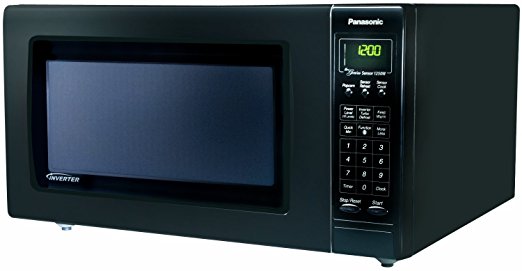 Panasonic NN-H765BF Genius 1.6 cuft 1250 Watt Sensor Microwave w/Inverter Technology,Black