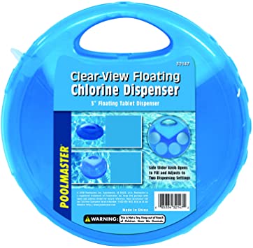 Poolmaster 32147 Clear-View Swimming Pool or Spa Chlorine Dispenser, Essential Collection