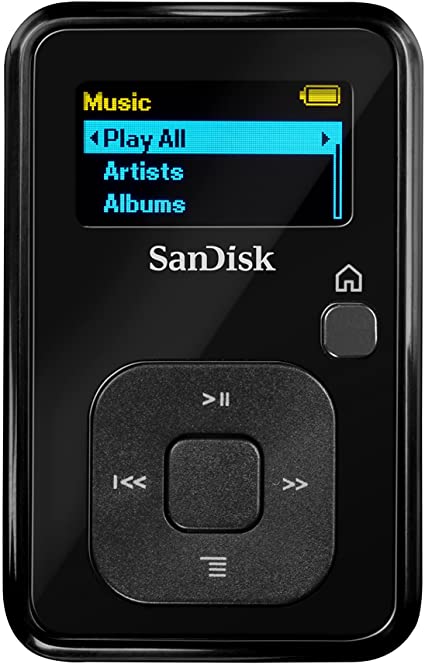 SanDisk Sansa Clip  8 GB MP3 Player (Black) (Discontinued by Manufacturer)