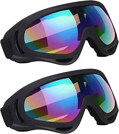 Vicloon Unisex Snow Goggles Windproof 100% UV Protection,Cycling Motorcycle Snowmobile Ski Goggles, Outdoor Sports Ski Glasses