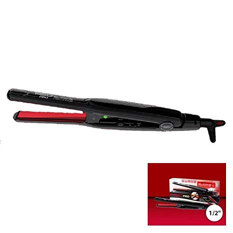 RED Kiss Silicone Flat Iron, 0.5 Inch