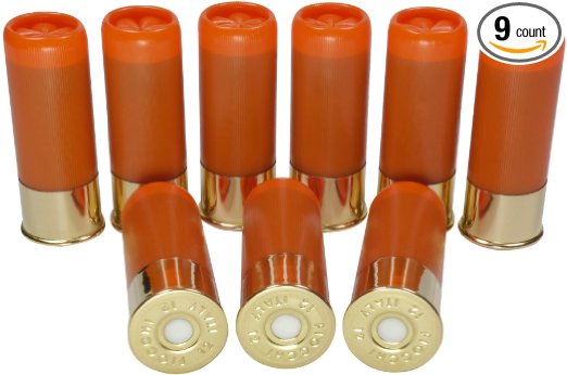 B's Dry Fire Snap Caps (TM) - Dummy 12 & 20 Gauge Training Rounds (9 Pack)