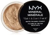NYX Cosmetics Mineral Finishing Powder LightMedium 028 Ounce