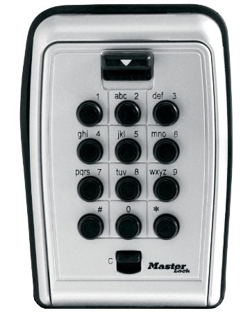 Master Lock 5423D Push Button Wall Mount Key Safe