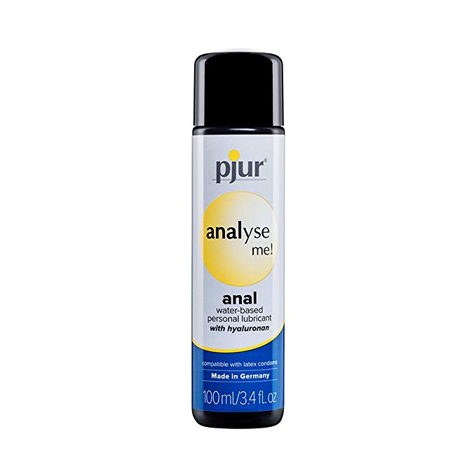 Pjur Analyse Me Water Based Condom Safe Comfort Anal Glide Personal Lubricant 3.4 Fluid ounce / 100 Milliliter