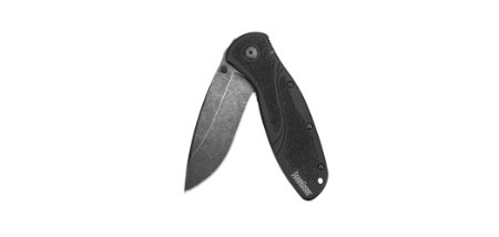 Kershaw 1670BW Blur Folding Knife with Blackwash SpeedSafe