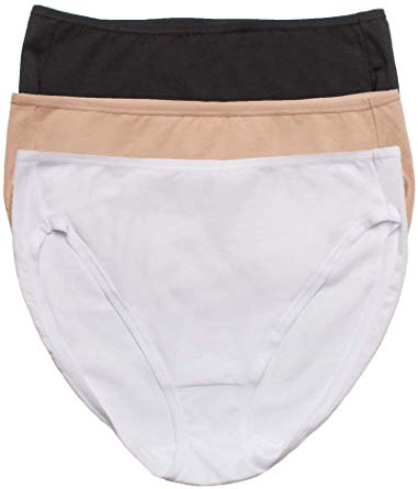 Felina | Cotton Modal Full Coverage Hi Cut 3-Pack | Panty | Comfort