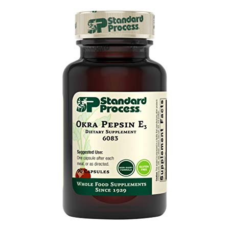Standard Process - Okra Pepsin E3-90 Capsules
