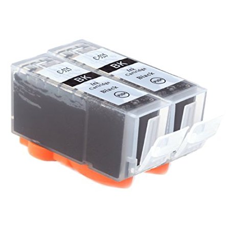 2x PGI525 (PGI-525PGBK) Black Compatible Ink Cartridges (with chip) for Canon PIXMA iP4850, iP4950, MG5150, MG5250, MG5350, MG6150, MG6250, MG8150, MG8250, MX885, iX6250, iX6550 Printers. VAT RECEIPT AND FREE DELIVERY with every order.