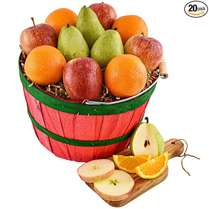 20-Piece Premium Fruit and Bountiful Basket