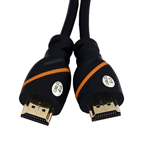 EASY  6 FT HDMI CABLE GOLD PLATED For DVD, COMPUTER, PC, PS3, PS4, HD TV, XBOX LCD, LED TV, 1080P 720P EXCELLENT QUALITY