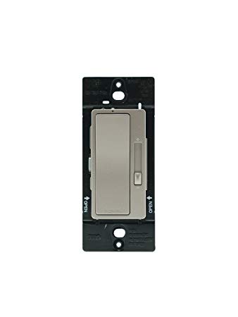 Legrand - Pass & Seymour RH703PNICCV4 Radiant Dimmer Switch 700W 15A 120V for Permanent Incandescent Fixtures, Lighting Hub for Wall Installation, Single Pole & 3-Way Operation, Nickel