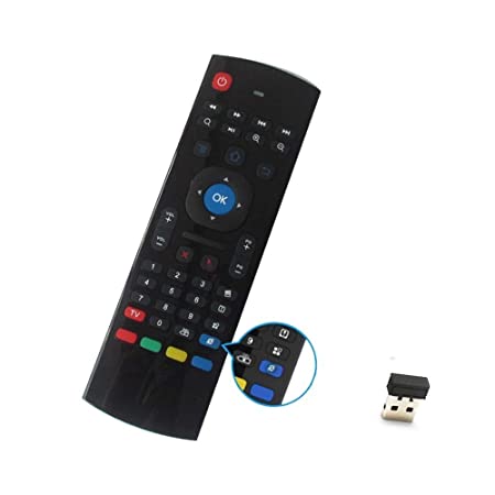 eHUB 2.4G MX3 Wireless Air Mouse Keyboard Smart Remote Control for Smart TV X96 H96 Android Box Mini PC (MX3)