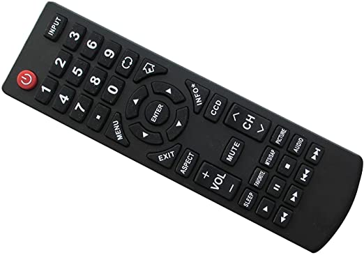 Replacement Remote Control Fit for Insignia NS-28D310NA15 NS-28E200NA14 NS-26L450A11 NS-55E560A11 LCD LED HDTV TV