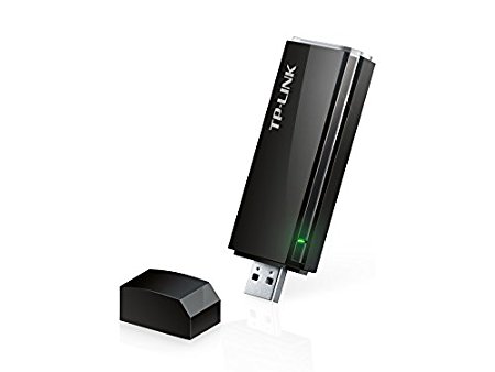 TP-Link 1300 Mbps Dual Band Wireless USB 3.0 Adapter with USB Extension Cable for Flexible Deployment (Supports Windows 10/8.1/8/7/XP, Mac OS X 10.7/10.8/10.9/10.10, Linux (Archer T4U V2)) - UK