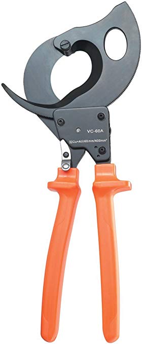 Ratchet Cable Cutters,Aluminum Copper Wire Cutters for Cutting Electrical Wire as Ratcheting Wire Cut Hand Tool(500mm2)
