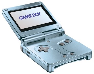 Game Boy Advance SP Pearl Blue