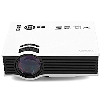 Tronfy Entertainment Home Cinema Theater Multimedia Mini 800 Lumens Portable LED Projection Micro Engery-saving Projector