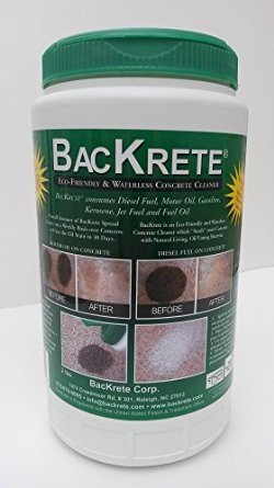 BacKrete Eco-friendly & Waterless Concrete Cleaner