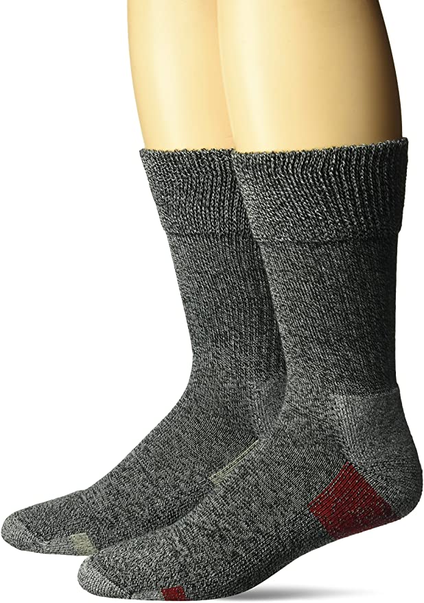 Dr. Scholl's mens Advanced Relief Blisterguard Casual Crew Socks- 2 Pair Pack Casual Sock