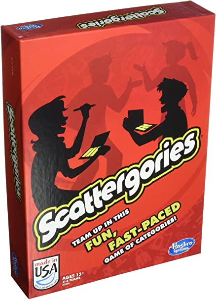 Scattergories Game