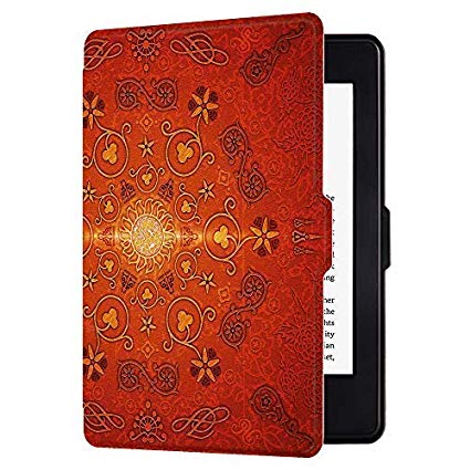 Huasiru Painting Case for Kindle Paperwhite, Totem - fits All Paperwhite Generations Prior to 2018 (Will not fit All-New Paperwhite 10th Generation)