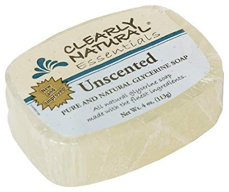 Glycerine Bar Soap - Unscented, 4 oz