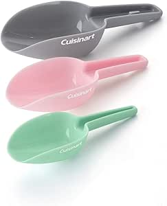 Cuisinart Set of 3 All Purpose assorted scoops, One Size, Multicolor