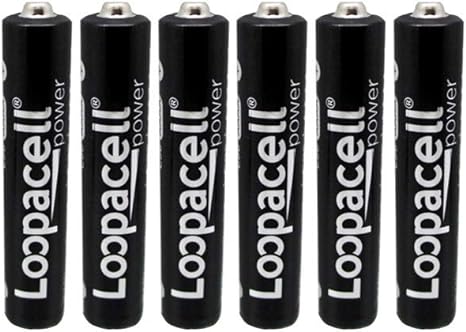 Loopacell 6 New AAAA Batteries