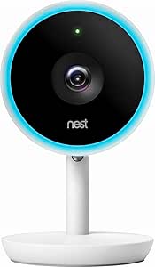 Nest Cam IQ - Indoor Security Smart 1080P HD Camera - White