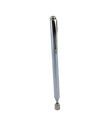 ABN Telescoping Magnetic Pick Up Tool, 2 lb Pound Capacity – 25.5” Inch Magnet Stick Wand for Retrieving Nails/Screws