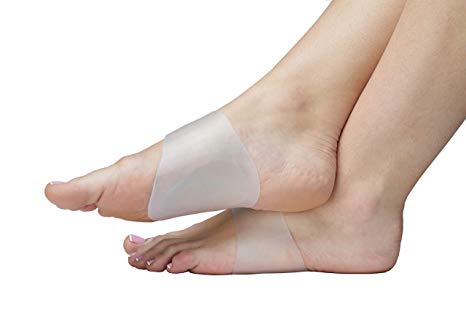 NatraCure All Gel Arch Support Sleeves - 1 Pair - Size: Small (for Relief from Plantar Fasciitis, Pronation, Arch Pain, and Flat Feet)