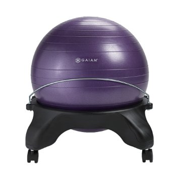 Gaiam Backless Balance Ball Chair