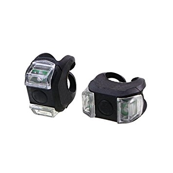 Bike Light: Waterproof LED Bicycle Lights 3 Modes Super Bright Bike Headlight Lighting Headlamp Riding Cycling Sleek And Rugged No Tools Needed Easy To Mount 2 Lights Included (Black Only)