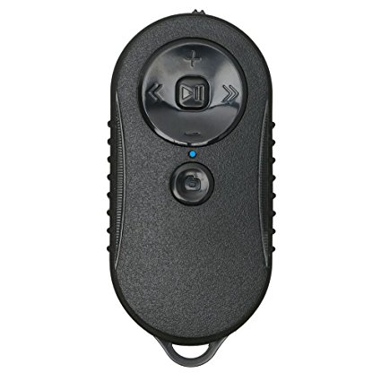 KobraTech Smartphone Remote - QuikPic 2.0 - Bluetooth Remote Shutter Release & Music Remote Control for iPhone & Android