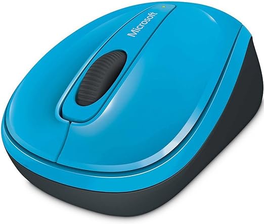 Microsoft 3500 Wireless Mobile Mouse, Cyan Blue (GMF-00273)